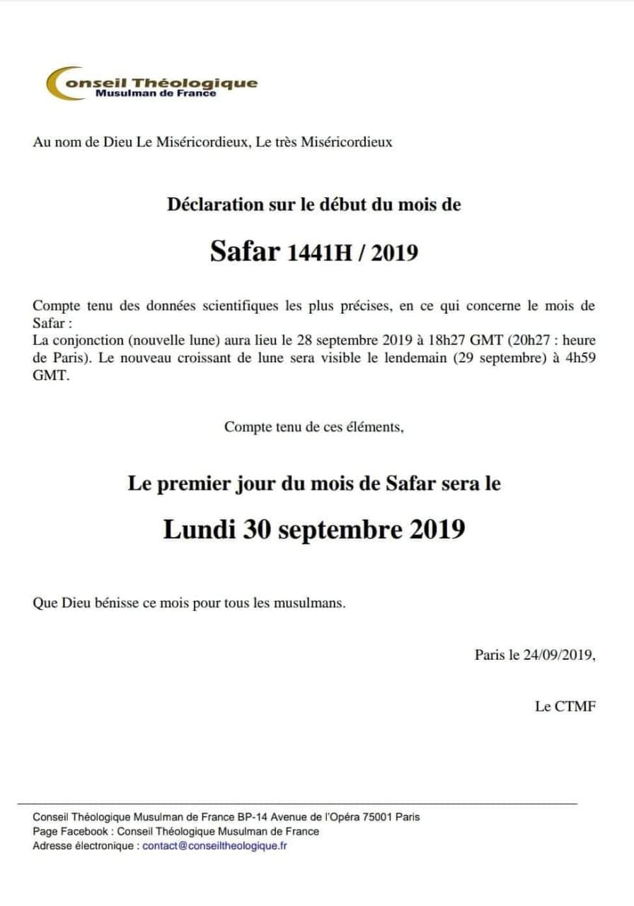 Safar 1441