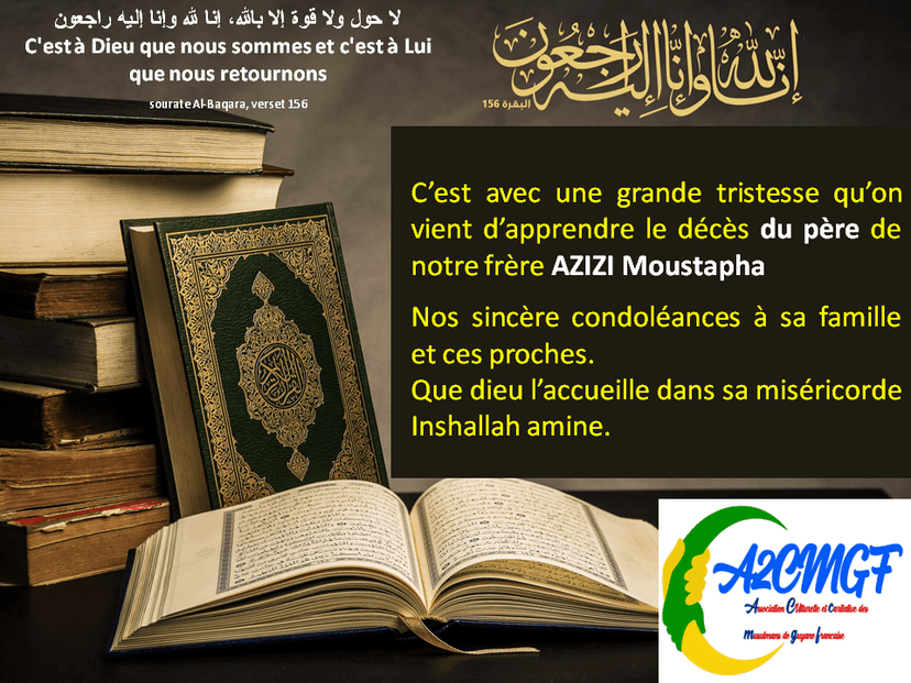 Condoléances