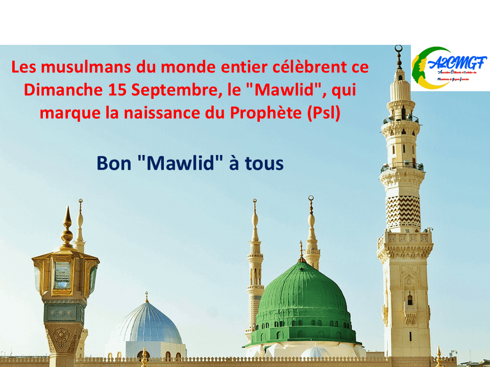 Bon Mawlid à tous