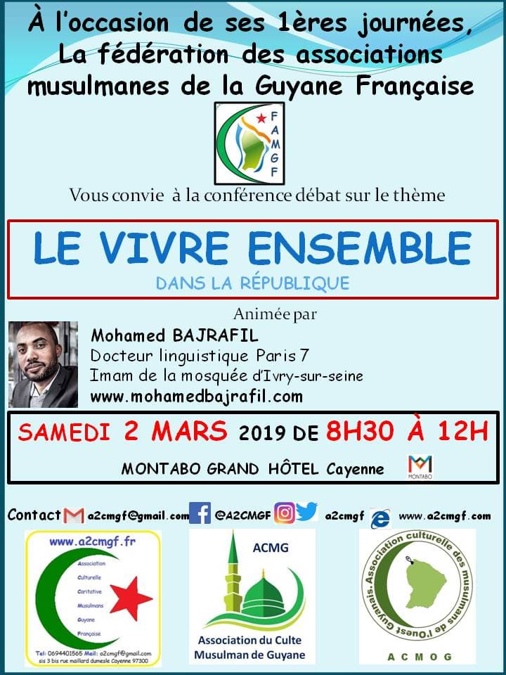 1ères journées fédération des associations des musulmans de Guyane